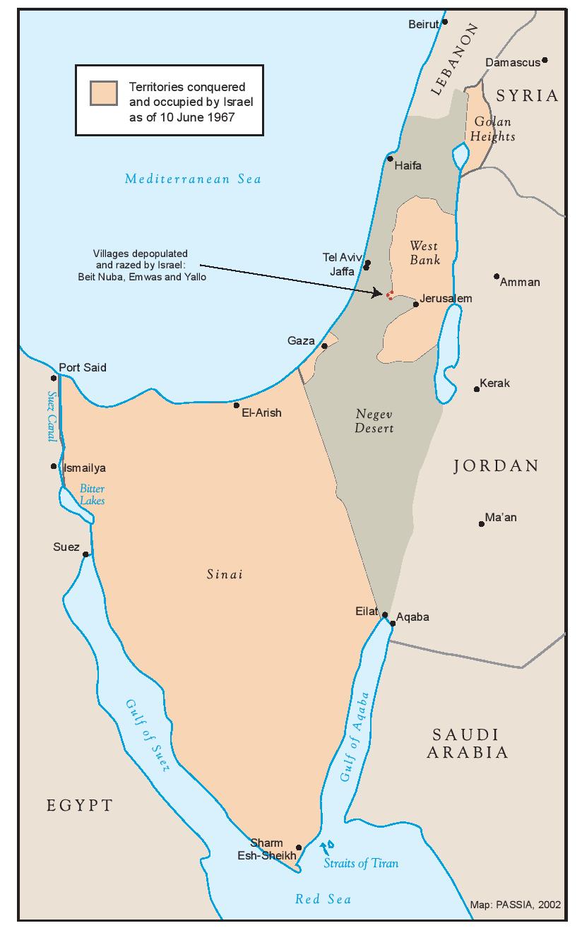 THE NEAR EAST AFTER THE JUNE 1967 WAR